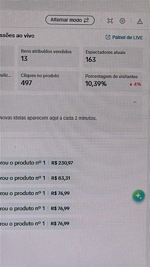 Print de conversão de 10,39%